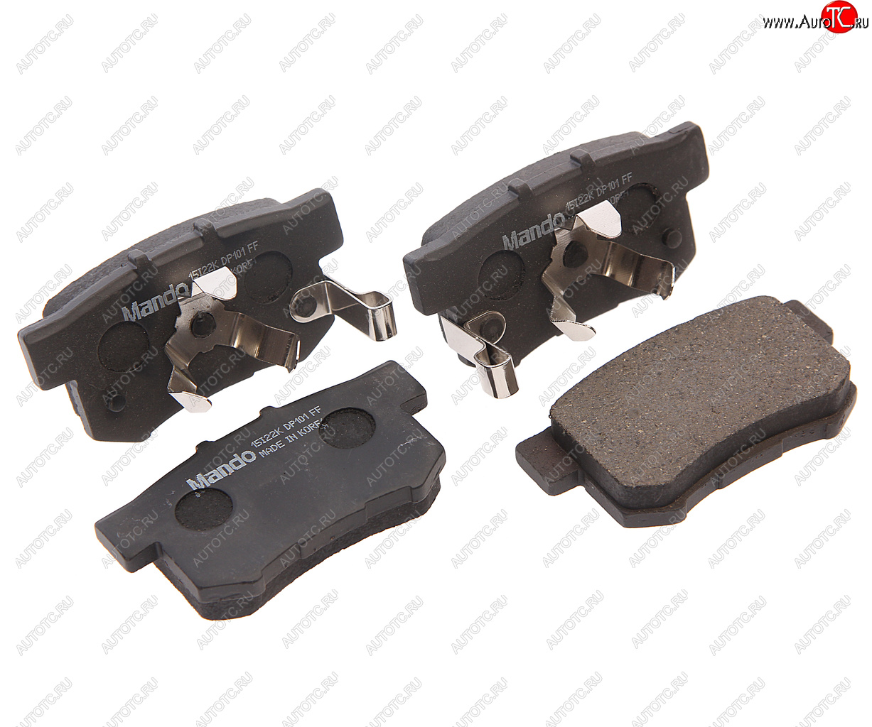 1 069 р. Колодки тормозные HONDA Accord (08-) (2.4),CR-V (05-06) (2.2) задние (4шт.) MANDO MANDO mpo10  с доставкой в г. Кемерово