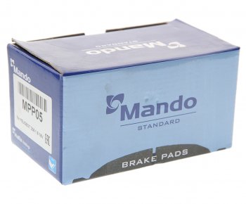 1 189 р. Колодки тормозные PEUGEOT Partner,207,307,1007 CITROEN C4,Berlingo передние (4шт.) MANDO MANDO mpp05 MANDO mpp05  с доставкой в г. Кемерово. Увеличить фотографию 2