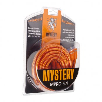 1 089 р. Кабель RCA 4х4 5м MYSTERY MYSTERY mpro 5.4  с доставкой в г. Кемерово. Увеличить фотографию 1