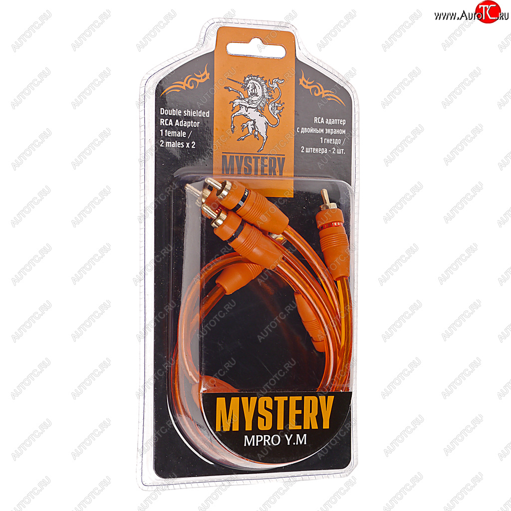 399 р. Кабель RCA 1х2 адаптер MYSTERY MYSTERY mpro y.m  с доставкой в г. Кемерово