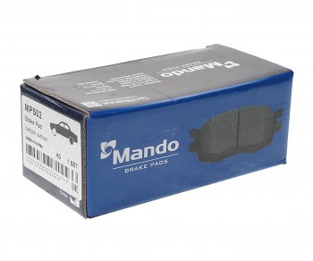 1 099 р. Колодки тормозные NISSAN Almera N15 (95-),N16 (00-),Maxima A32 (95-00) задние (4шт.) MANDO MANDO mps02 MANDO mps02  с доставкой в г. Кемерово. Увеличить фотографию 2