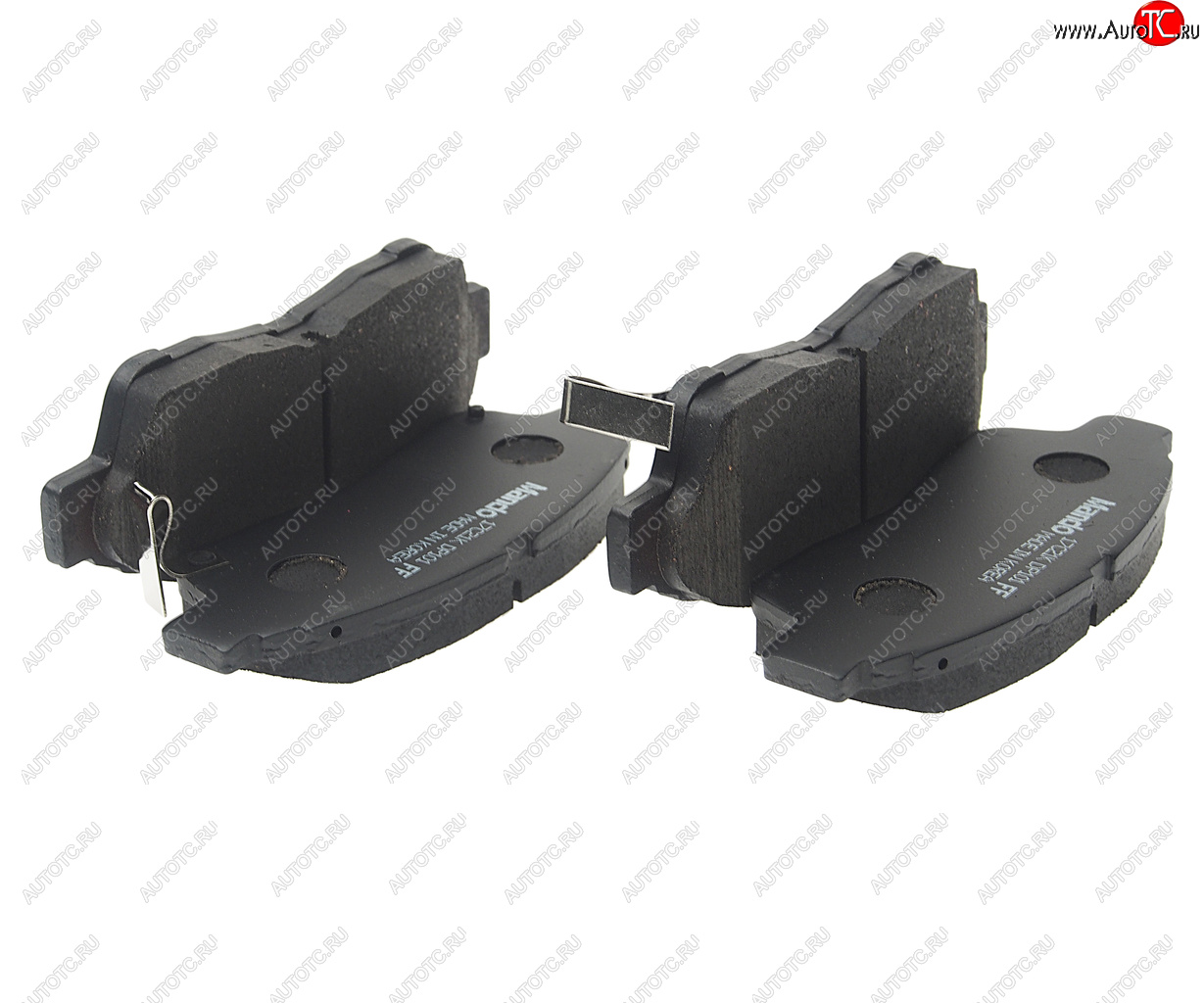 1 079 р. Колодки тормозные TOYOTA Corolla (92-01),Carina E (92-96),Rav 4 (94-95) передние (4шт.) MANDO MANDO mpt04  с доставкой в г. Кемерово