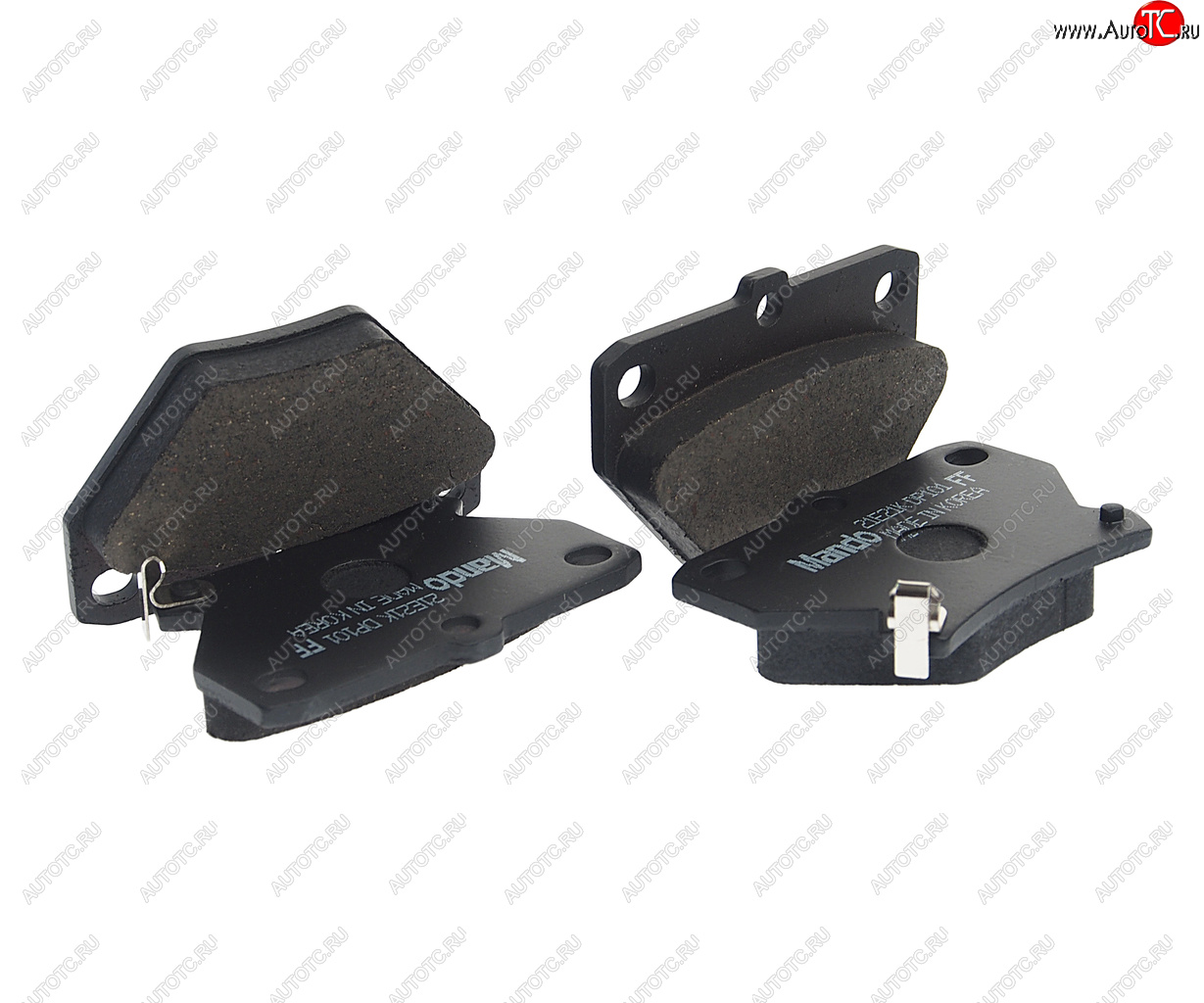 819 р. Колодки тормозные TOYOTA Yaris,Celica,Corolla задние (99-) (4шт.) MANDO MANDO mpt09 MANDO mpt09  с доставкой в г. Кемерово