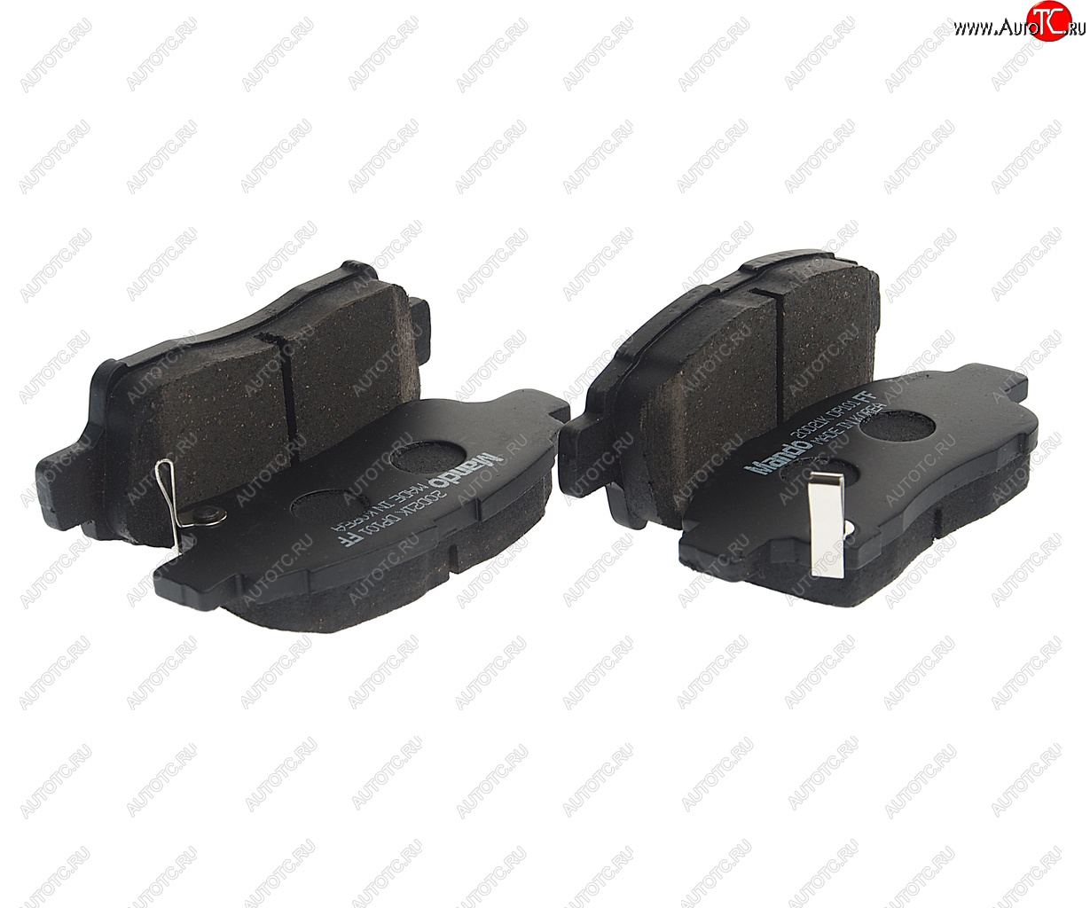 899 р. Колодки тормозные TOYOTA Yaris (1.0-1.3) (99-03) передние (4шт.) MANDO MANDO mpt11 MANDO mpt11  с доставкой в г. Кемерово