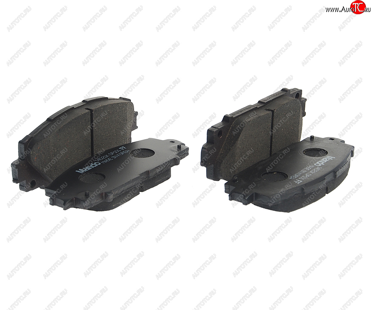 829 р. Колодки тормозные TOYOTA Yaris (05-) передние (4шт.) MANDO MANDO mpt12 MANDO mpt12  с доставкой в г. Кемерово