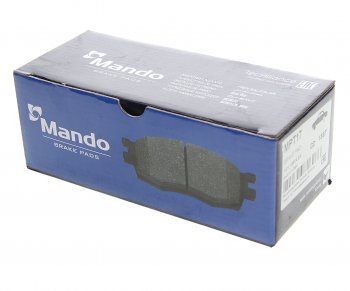 2 579 р. Колодки тормозные TOYOTA Camry (V40) (06-) LEXUS ES350 (06-) передние (4шт.) MANDO MANDO mpt17  с доставкой в г. Кемерово. Увеличить фотографию 3