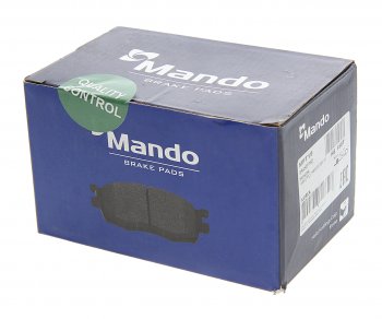 1 299 р. Колодки тормозные TOYOTA Corolla (02-) передние (4шт.) MANDO MANDO mpt19  с доставкой в г. Кемерово. Увеличить фотографию 3