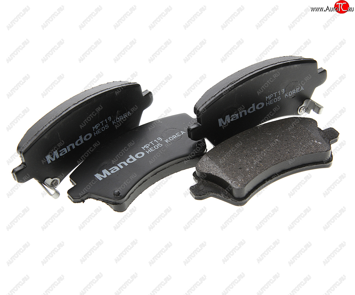 1 299 р. Колодки тормозные TOYOTA Corolla (02-) передние (4шт.) MANDO MANDO mpt19  с доставкой в г. Кемерово