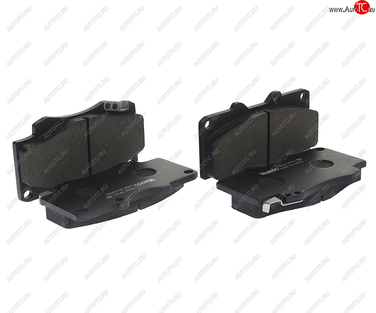 1 429 р. Колодки тормозные передние (4шт.) MANDO Toyota Tacoma N200 PickUp AccessCab дорестайлинг (2004-2011)  с доставкой в г. Кемерово