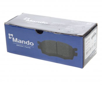 2 899 р. Колодки тормозные передние (4шт.) MANDO Toyota Auris E180 хэтчбэк 5 дв. дорестайлинг (2012-2016)  с доставкой в г. Кемерово. Увеличить фотографию 2