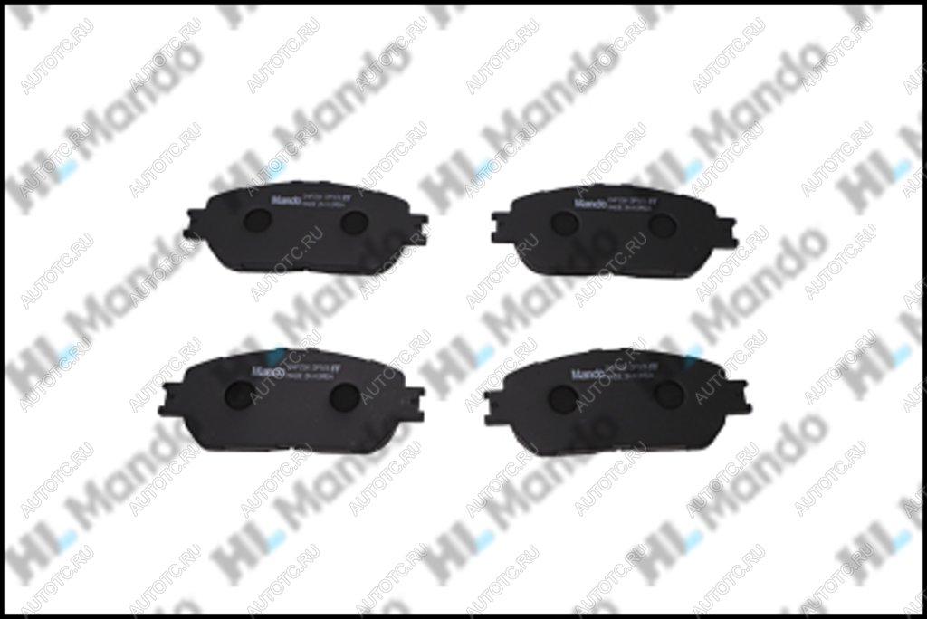 1 499 р. Колодки тормозные TOYOTA Camry (01-06) передние (4шт.) MANDO MANDO mpt45 MANDO mpt45  с доставкой в г. Кемерово