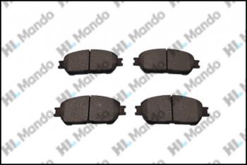 1 499 р. Колодки тормозные TOYOTA Camry (01-06) передние (4шт.) MANDO MANDO mpt45 MANDO mpt45  с доставкой в г. Кемерово. Увеличить фотографию 2