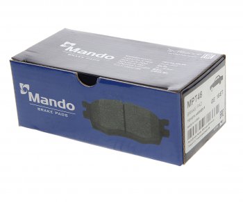 719 р. Колодки тормозные TOYOTA Camry (11.01-) задние (4шт.) MANDO MANDO mpt46 MANDO mpt46  с доставкой в г. Кемерово. Увеличить фотографию 2