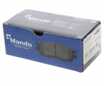 1 099 р. Колодки тормозные TOYOTA Highlander (13-) задние (4шт.) MANDO MANDO mpt47 MANDO mpt47  с доставкой в г. Кемерово. Увеличить фотографию 2