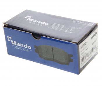 1 169 р. Колодки тормозные TOYOTA Estima (06-),Previa (06-) задние (4шт.) MANDO MANDO mpt54 MANDO mpt54  с доставкой в г. Кемерово. Увеличить фотографию 2