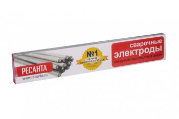399 р. Электрод сварочный d=3.0мм 1кг РЕСАНТА РЕСАНТА мр-3 71620  с доставкой в г. Кемерово. Увеличить фотографию 3