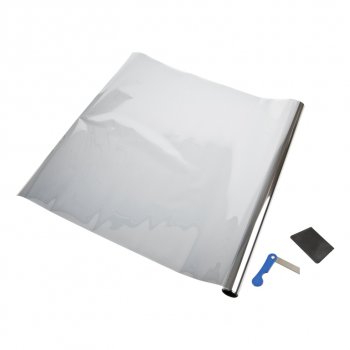 299 р. Пленка тонировочная 25% 0.5х3м Light Silver (блокировка УФ-62% ИК-82%) MEGAPOWER MEGAPOWER-AUTOMOTIVE m-sbk-251  с доставкой в г. Кемерово. Увеличить фотографию 1