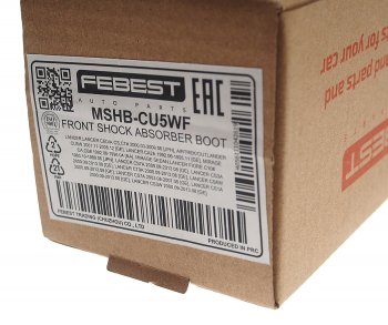329 р. Пыльник амортизатора MITSUBISHI Carisma (95-03) переднего (1шт.) FEBEST FEBEST mshb-cu5wf  с доставкой в г. Кемерово. Увеличить фотографию 3