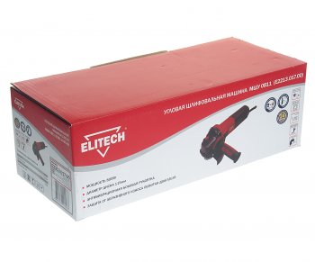 3 499 р. Машина углошлифовальная 800Вт 115мм 11800обмин. ELITECH ELITECH мшу 0811  с доставкой в г. Кемерово. Увеличить фотографию 4