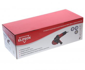 5 199 р. Машина углошлифовальная 800Вт 125мм 11800обмин. ELITECH ELITECH мшу 0812  с доставкой в г. Кемерово. Увеличить фотографию 4