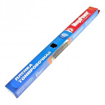 299 р. Пленка тонировочная 2% 0.5х3м Ultra Super Dark Black (блок.УФ-85% ИК-16%) антистатическая MEGAPOWER MEGAPOWER-AUTOMOTIVE m-srcbk-011  с доставкой в г. Кемерово. Увеличить фотографию 2
