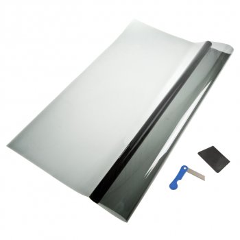 449 р. Пленка тонировочная 38% 0.75х3м Light Black (блокировка УФ-68% ИК-11%) антистатическая MEGAPOWER MEGAPOWER-AUTOMOTIVE m-srcbk-352  с доставкой в г. Кемерово. Увеличить фотографию 1