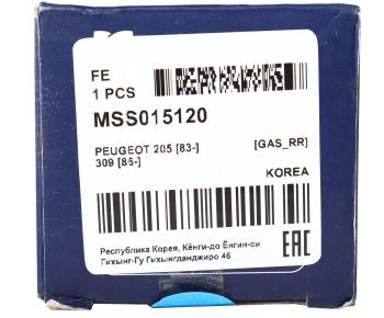 3 399 р. Амортизатор PEUGEOT 309 (85-) задний левыйправый газовый MANDO MANDO mss015120  с доставкой в г. Кемерово. Увеличить фотографию 3