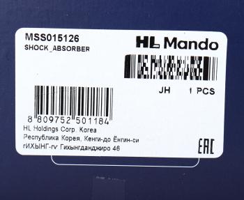 2 389 р. Амортизатор ВАЗ-2101-2107 передний газовый MANDO MANDO mss015126 MANDO mss015126  с доставкой в г. Кемерово. Увеличить фотографию 4