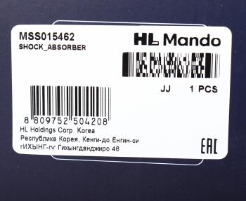 3 099 р. Амортизатор MAZDA 6 (GG,GY) передний правый газовый MANDO MANDO mss015462 MANDO mss015462  с доставкой в г. Кемерово. Увеличить фотографию 4
