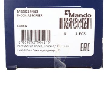 4 199 р. Амортизатор VOLVO S80 (00-) задний левыйправый газовый MANDO MANDO mss015463  с доставкой в г. Кемерово. Увеличить фотографию 4