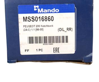 2 279 р. Амортизатор PEUGEOT 206 (99-) задний левыйправый газовый MANDO MANDO mss016860  с доставкой в г. Кемерово. Увеличить фотографию 3