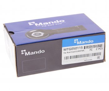 1 259 р. Наконечник рулевой тяги RH MANDO Hyundai Elantra AD дорестайлинг (2016-2019)  с доставкой в г. Кемерово. Увеличить фотографию 3