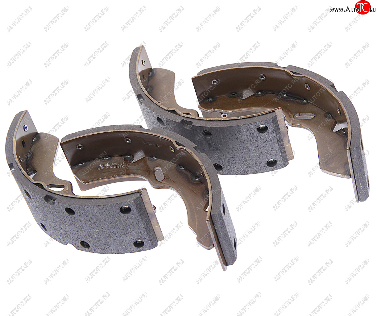 9 299 р. Колодки тормозные задние барабанные 85мм (4шт.) MANDO Hyundai HD78 (2006-2025)  с доставкой в г. Кемерово