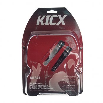 1 359 р. Кабель RCA 2х2 5м KICX KICX mtr 25  с доставкой в г. Кемерово. Увеличить фотографию 1