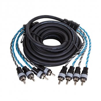 1 769 р. Кабель RCA 4х4 5м KICX KICX mtr 45  с доставкой в г. Кемерово. Увеличить фотографию 4