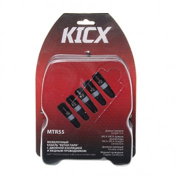 1 859 р. Кабель RCA 5х5 5м KICX KICX mtr 55  с доставкой в г. Кемерово. Увеличить фотографию 1