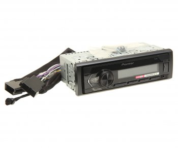 8 499 р. Магнитола автомобильная 1DIN PIONEER PIONEER mvh-s120uba  с доставкой в г. Кемерово. Увеличить фотографию 1