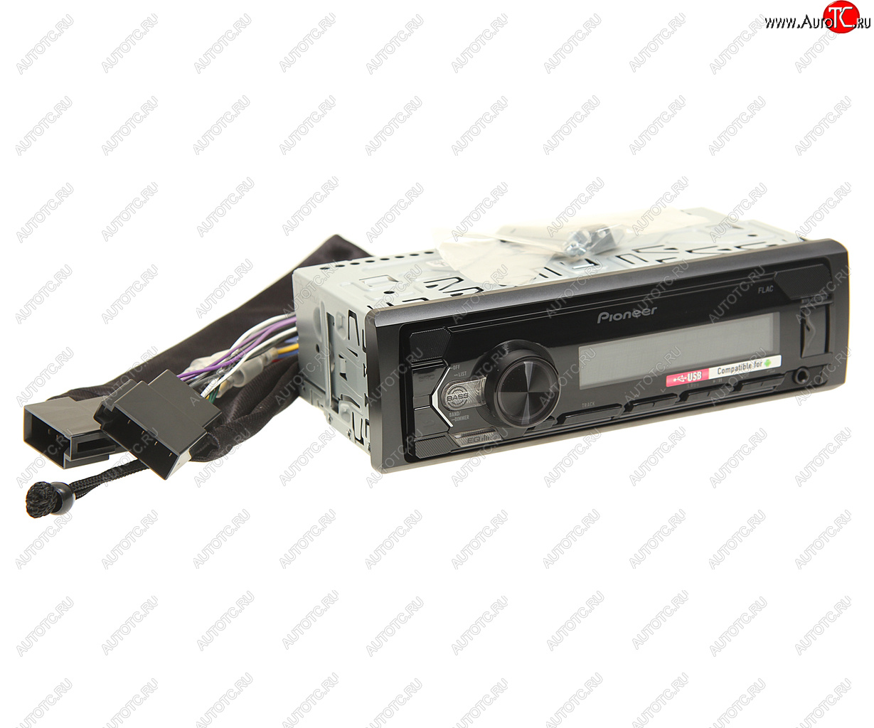 8 499 р. Магнитола автомобильная 1DIN PIONEER PIONEER mvh-s120uba  с доставкой в г. Кемерово