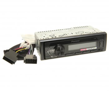 7 999 р. Магнитола автомобильная 1DIN PIONEER PIONEER mvh-s120ubg  с доставкой в г. Кемерово. Увеличить фотографию 1