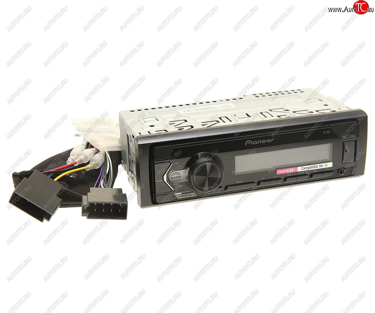 7 999 р. Магнитола автомобильная 1DIN PIONEER PIONEER mvh-s120ubg  с доставкой в г. Кемерово