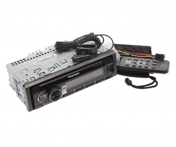12 249 р. Магнитола автомобильная 1DIN PIONEER PIONEER mvh-s325bt  с доставкой в г. Кемерово. Увеличить фотографию 1