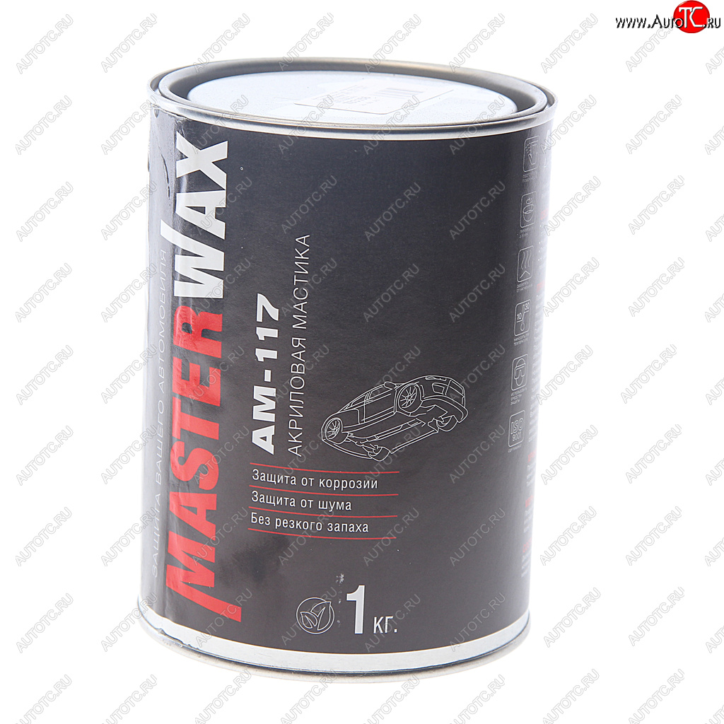 529 р. Антикор для наружных поверхностей мастика акриловая АМ-117 1кг MASTERWAX MASTERWAX mw010904  с доставкой в г. Кемерово