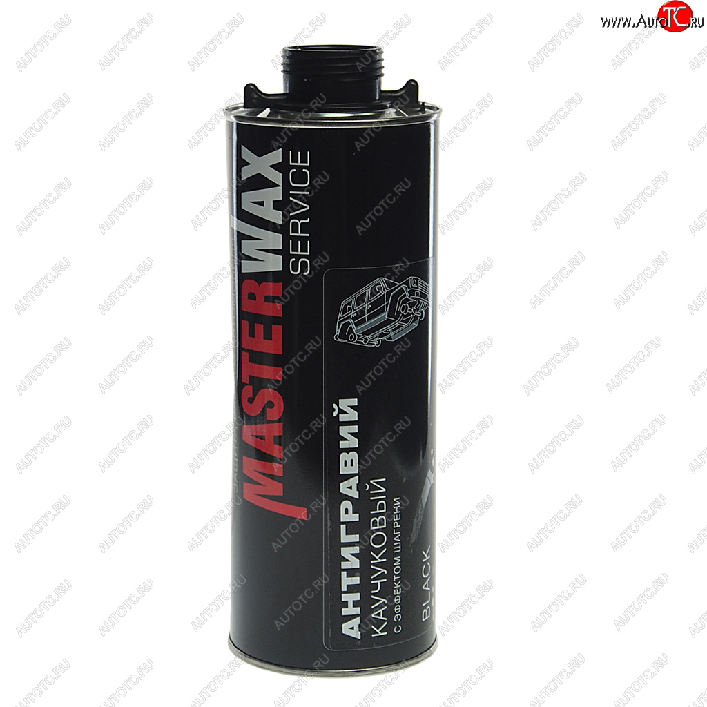 759 р. Антигравий черный 1л с эффектом шагрени MASTERWAX MASTERWAX mw030701  с доставкой в г. Кемерово