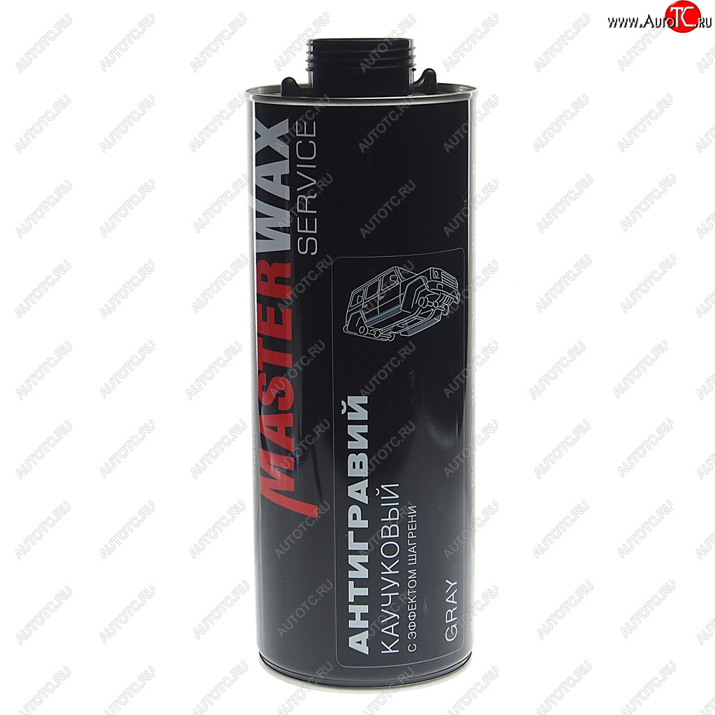659 р. Антигравий серый 1л с эффектом шагрени MASTERWAX MASTERWAX mw030801  с доставкой в г. Кемерово