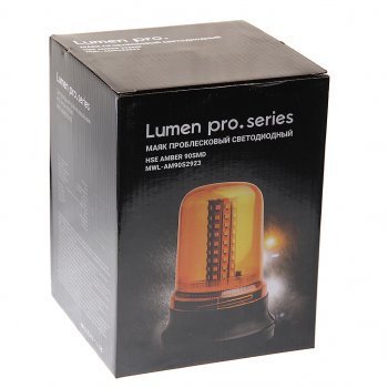 2 779 р. Маяк импульсный 1224V (90 светодиодов) (2 режима) на магните желтый LUMEN LUMEN mwl-am90s2923  с доставкой в г. Кемерово. Увеличить фотографию 4