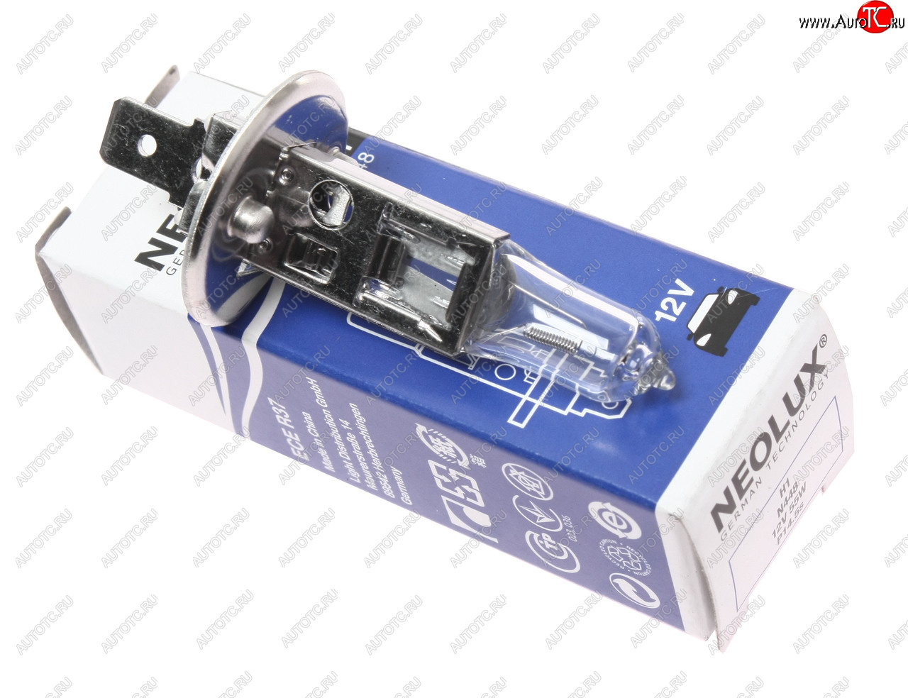 128 р. Лампа 12V H1 55W P14.5s 3200K 1550лм Standard NEOLUX NEOLUX n448  с доставкой в г. Кемерово