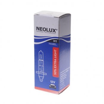 154 р. Лампа 12V H1 55W P14.5s +50% 3200K 1550лм Extra Light NEOLUX NEOLUX n448el  с доставкой в г. Кемерово. Увеличить фотографию 2