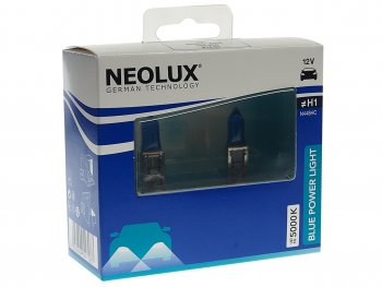 829 р. Лампа 12V H1 80W P14.5s 5000К 1550лм бокс (2шт.) Blue Power Light NEOLUX NEOLUX n448hc-2scb NEOLUX n448hc-2scb  с доставкой в г. Кемерово. Увеличить фотографию 1