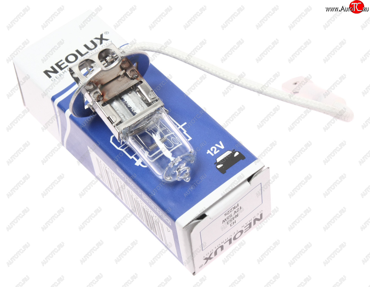 136 р. Лампа 12V H3 55W PK22s 3200K 1450лм Standard NEOLUX NEOLUX n453  с доставкой в г. Кемерово