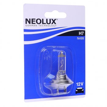 281 р. Лампа 12V H7 55W PX26d 1500лм блистер (1шт.) Standard NEOLUX NEOLUX n499-01b  с доставкой в г. Кемерово. Увеличить фотографию 1